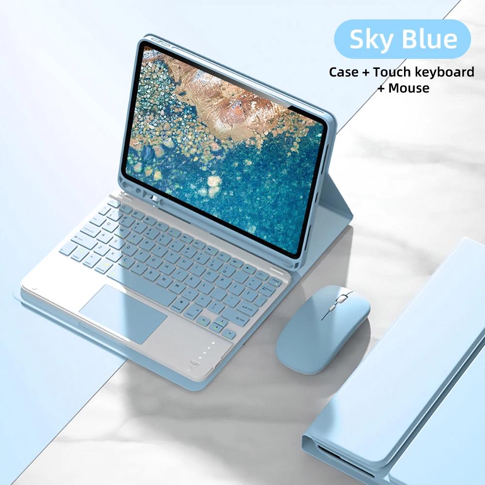Covers For iPad 5th Gen 6th Gen 9.7 inch Case, Bluetooth keyboard case for iPad Air 1st 2nd Pro 9.7 inch Funda