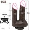 Double Headed Dildos Super Soft Simulation Liquid Silicone Stimulating Large Suction Cup Vaginal Anal Lesbian Sex Toy