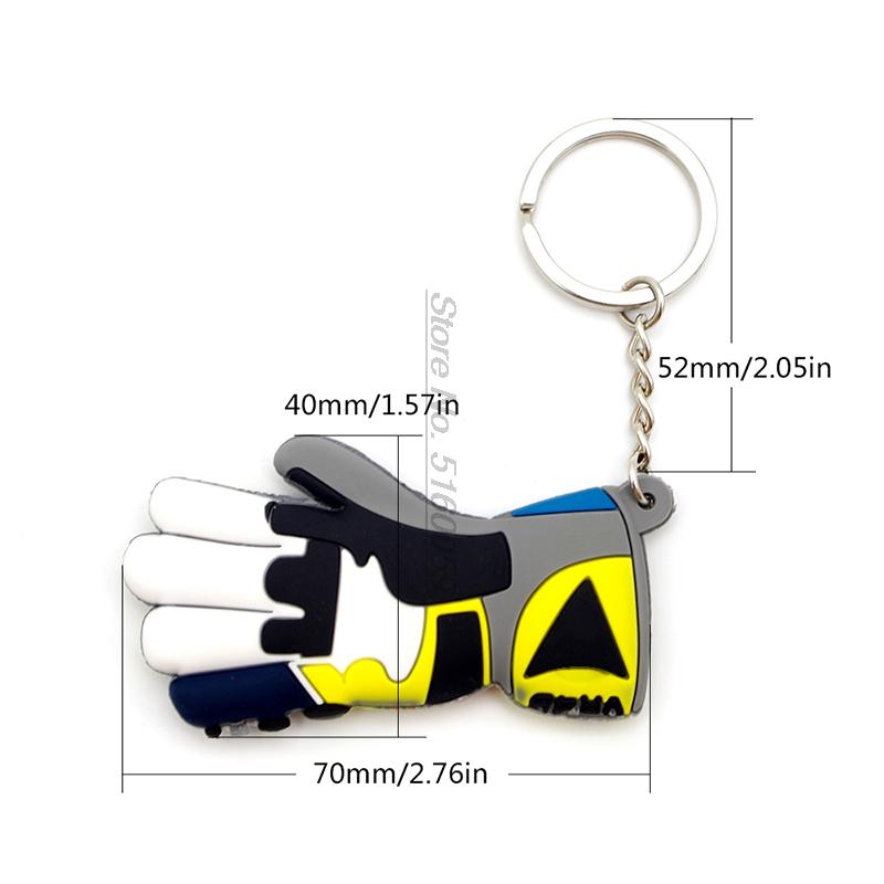 New Style Motorcycle moto cover key Chain gloves for KTM ER6N ER6N S1000R GSR 600 G310GS HONDA  TWIN CRF1000L XSR900