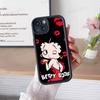 Sexy Girl B-Betty Boop Phone Case For IPhone 17 16 15 14 13 Pro Max Plus 12 11 Cover