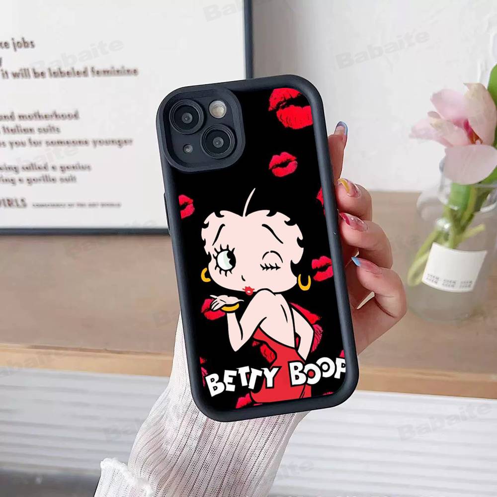 Sexy Girl B-Betty Boop Phone Case For IPhone 17 16 15 14 13 Pro Max Plus 12 11 Cover