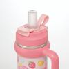 Skater Straw with Direct Sanrio My Puffy Tumbler, 830ml, Insulated, Cold/Hot, Handle, 2-Way, Drinking, Melody, Balloon, Girl's, STSTB9-A
