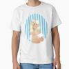 Farrah Blue Line Circle Classic TShirt TShirt Made In UsAus Size S2xl