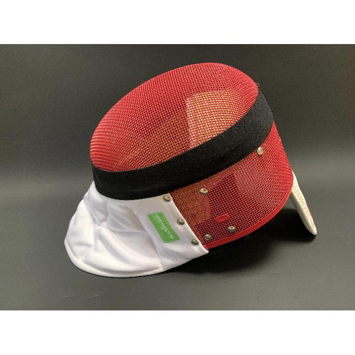 1600N FIE colorful Epee mask with detachable lining RED XS