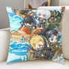Delta Action Game Peripheral Pillow Figure Pillow Case Sofa Bedside Pillow Student Birthday Gift