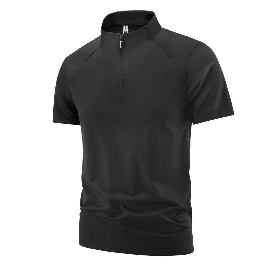 Sports T-shirt For Men In Summer, Ice Silk Short Sleeved, Oversized Ice Silk, Running, Fitness Thin, Half Sleeved