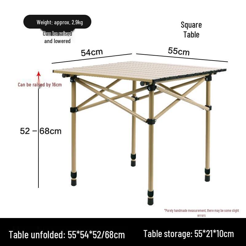 Outdoor Portable Folding Camping Table