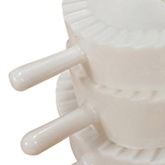 3Pcs/Set Dumpling Clamp Labor-saving Dumpling Maker Wear Resistant 3 Sizes Dumpling Mold for Kitchen