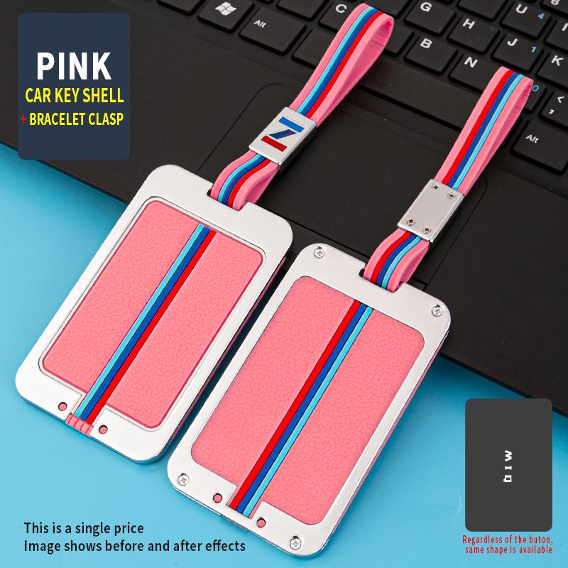 NIO Car NFC Key Case: ES6/ES8/EC6 Women's High-End Protective Shell with Buckle