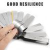 High Durability Stainless Steel Feeler Gauge Set with Double Scale Marking for Precise Tasks in Engineering and Repair