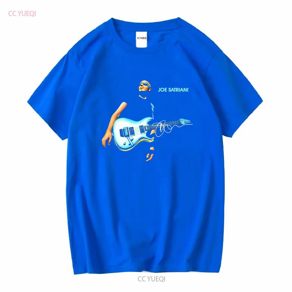 New Joe Satriani Signature For Fan Black All Size T Shirt He762 Vintage Washed Homme Designer Clothes Breathable