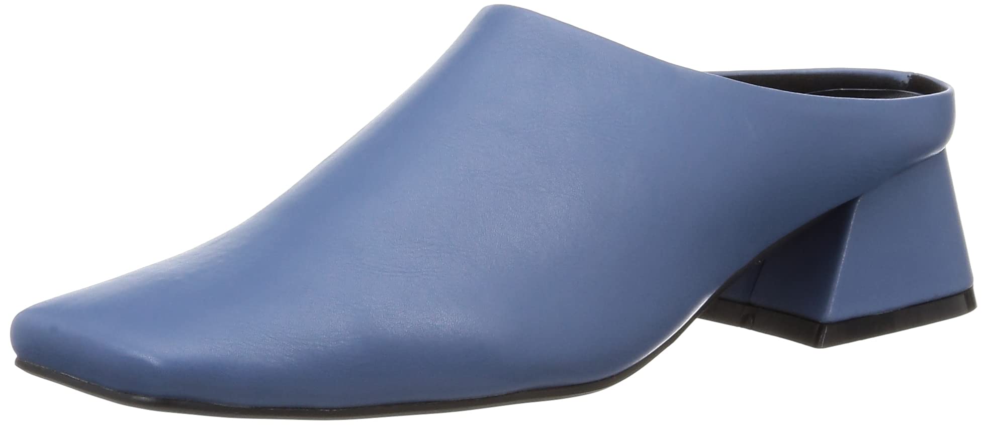 

Myonotis Women s Square Mule Slippers, Blue, Size 24.0 cm, 2E