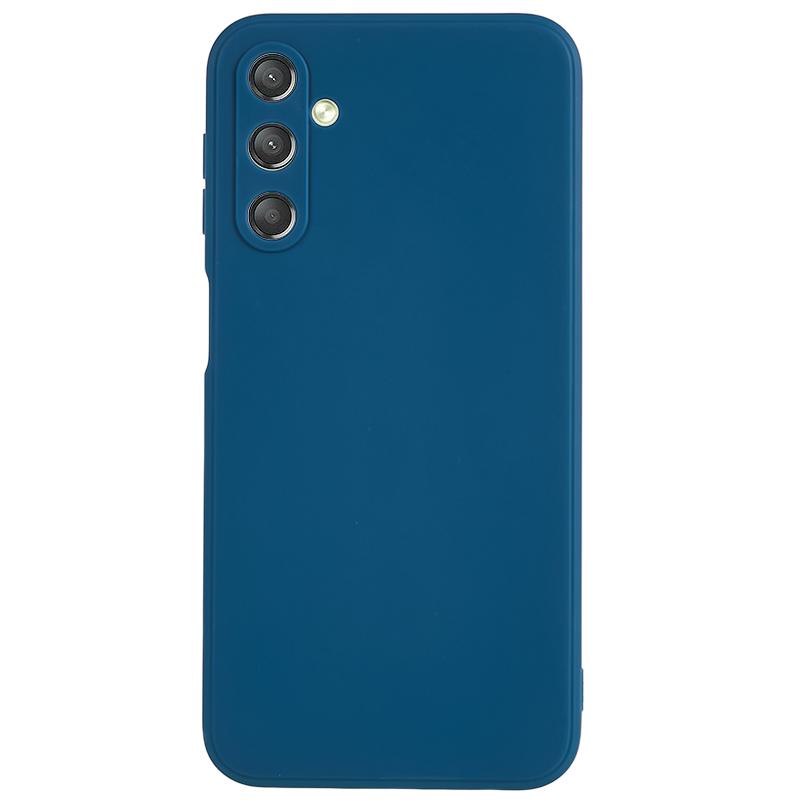 Back Shell for Samsung Galaxy A24 4G (162.1 X 77.6 X 8.3mm) Precise Cutout TPU Phone Case Straight Edge Phone Cover