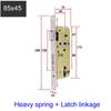 8540 lock body, indoor wooden door lock accessories  8545 bearing 8550 mute  8560 lock body  for 32mm cylinder