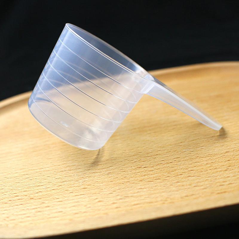 5Pcs 70Ml Plastic Measuring Cup With Scale Transparent Mixing Cup Measuring Jar Container Beaker Kitchen Baking Tool Bakery Diy