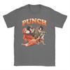 Baby Monkey Punch Cute Monkey Punch  Cotton T Shirt For Unisex Summer  YK Fun T Shirts Breathable Harajuku Tee Shirt Big Size