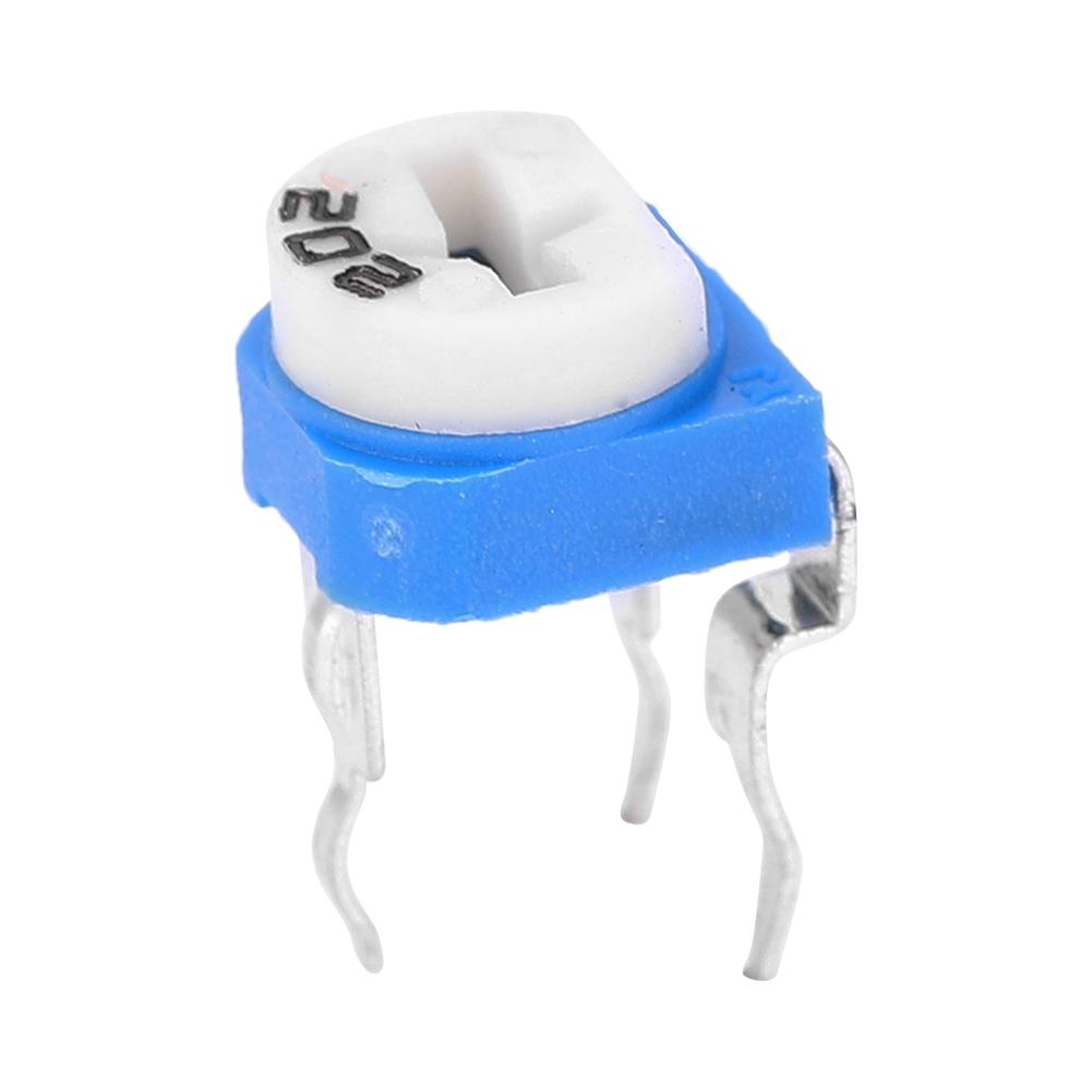 

Набір резисторів 65 шт. 13 номіналів, блакитні, білі, регульовані резистори 100 Ом - 1 МОм