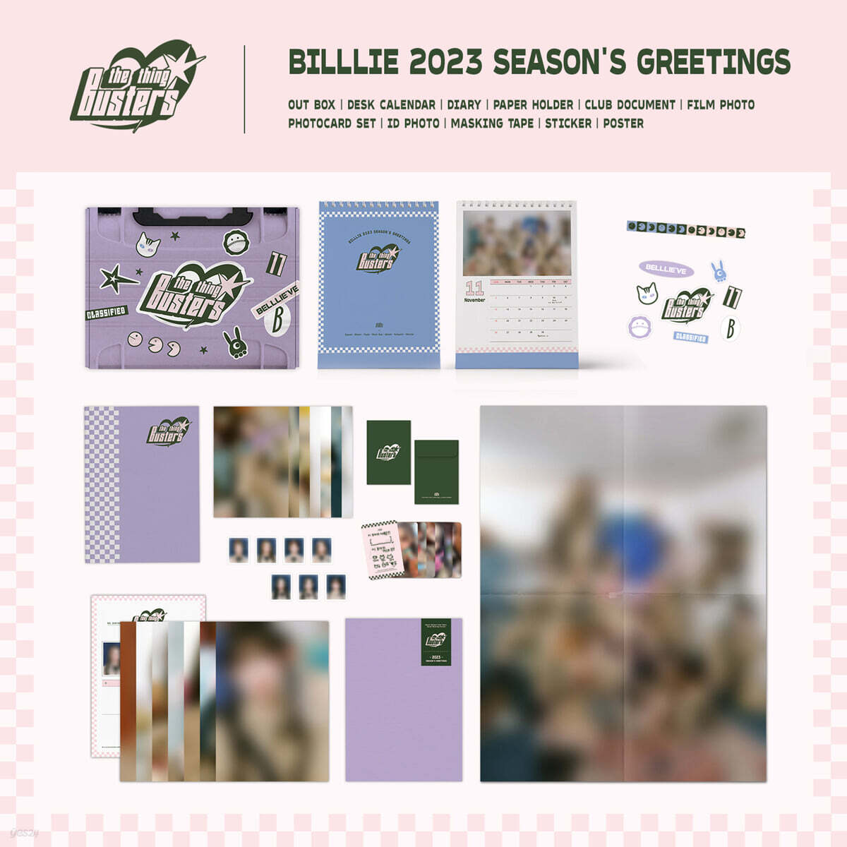 

Billie 2023 Season Greetings: the thing Busters