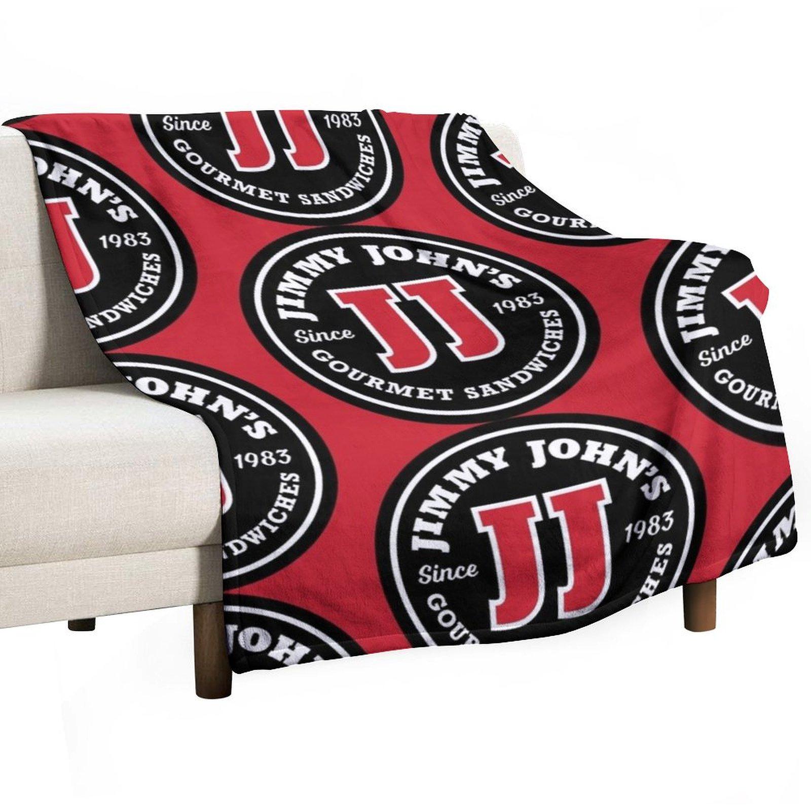 Resto Sandwich Jimmy John s Throw Blanket Travel Sofa Quilt Hair For Sofa Thin Blankets 30x40in