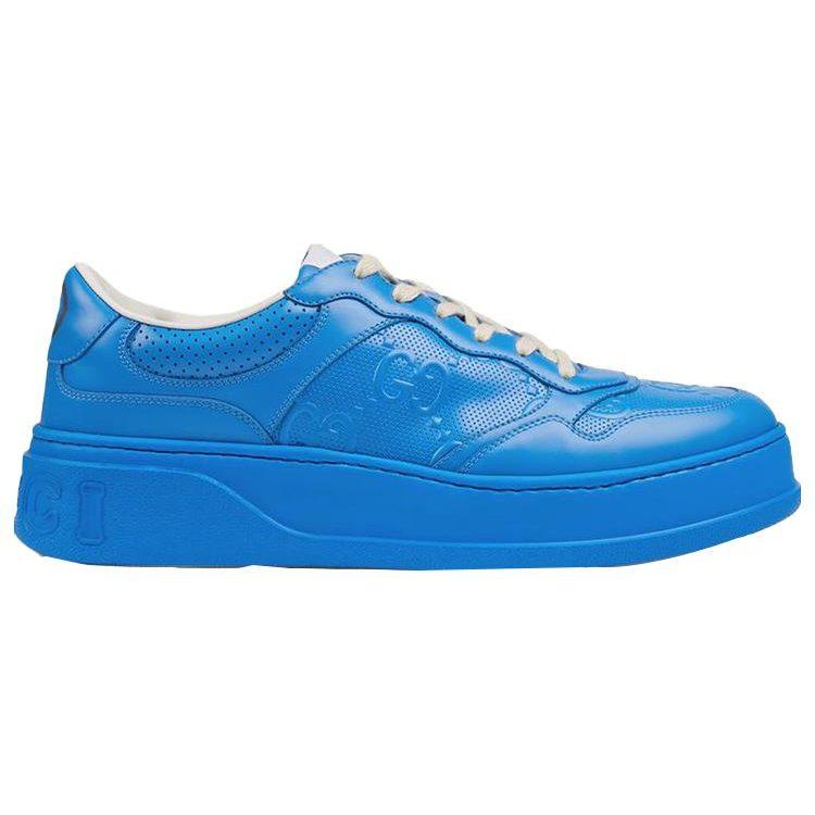Gucci Gg Sneaker 'Bright Blue Embossed' 700641 1XL10 4344