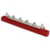 Power Distribution Block M6 Screw 6 Terminal Bus Bar   12V‑48V 150A for Automobile Boat
