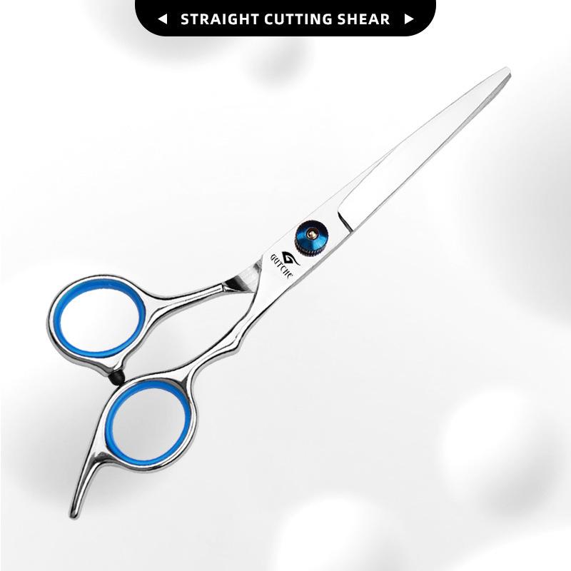 Blue Hat Stainless Steel Professional Barber Thinning Scissors for Hair Salon Stylists