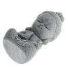 Mini Stone Kwan Yin Buddha Figure for Zen Garden Outdoor Patio Indoor Shelf Decor Small Asian Sculpture Peaceful Home Decor