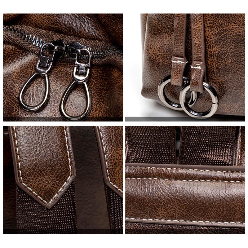 Mode Frauen Rucksack Schultaschen für Teenager Mädchen Schultasche Rucksack PU Leder Umhängetasche Studenten Handtasche