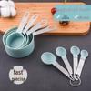 8-Piece Baking Tool Set: Stainless Steel Measuring Cups & Spoons with Scale