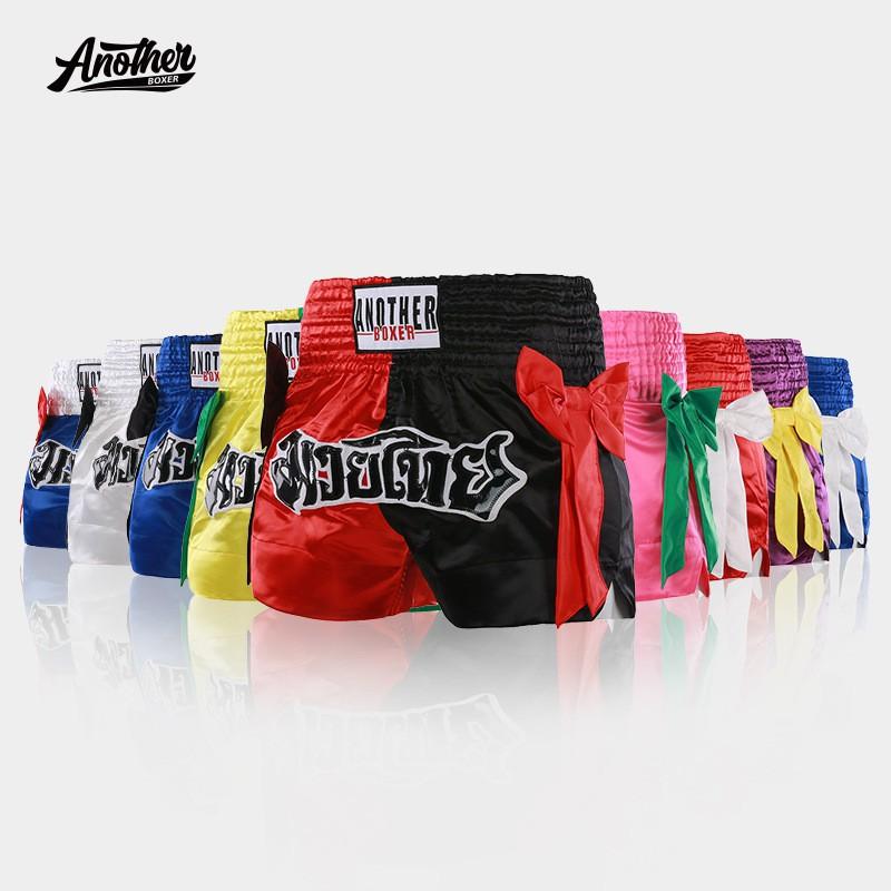 ANOTHERBOXER Boxing Shorts Men Women MMA Muay Thai Training Fight