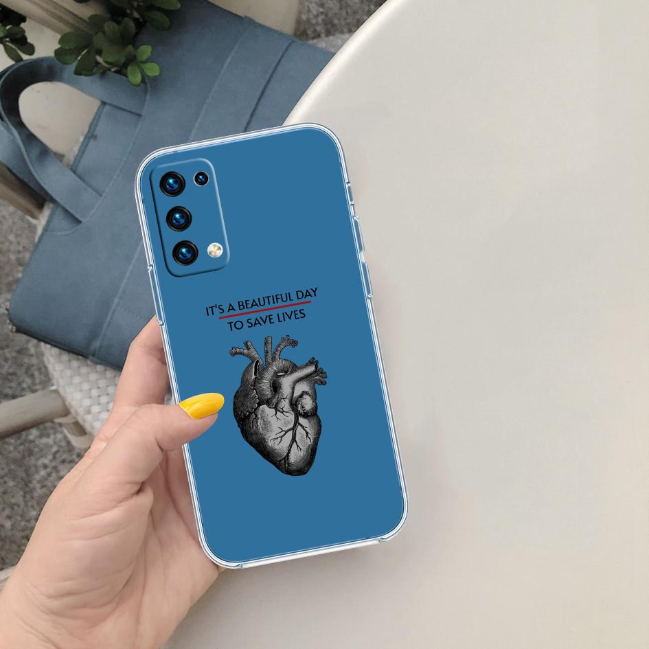CJ62 Grey's Anatomy Case for Motorola Moto E13 E15 E20 E22 E22I E22S E30 E32 E40 E7 E7I G Plus Power Play Stylus G22 G14