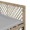 Vidaxl 13-Cz. Garden Furniture Set With Cushions, Beige, Poly Rattan