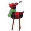 Kawaii Standing Christmas Elk Decor Mini Retro Elk Decoration Christmas Elk Figurine  Children