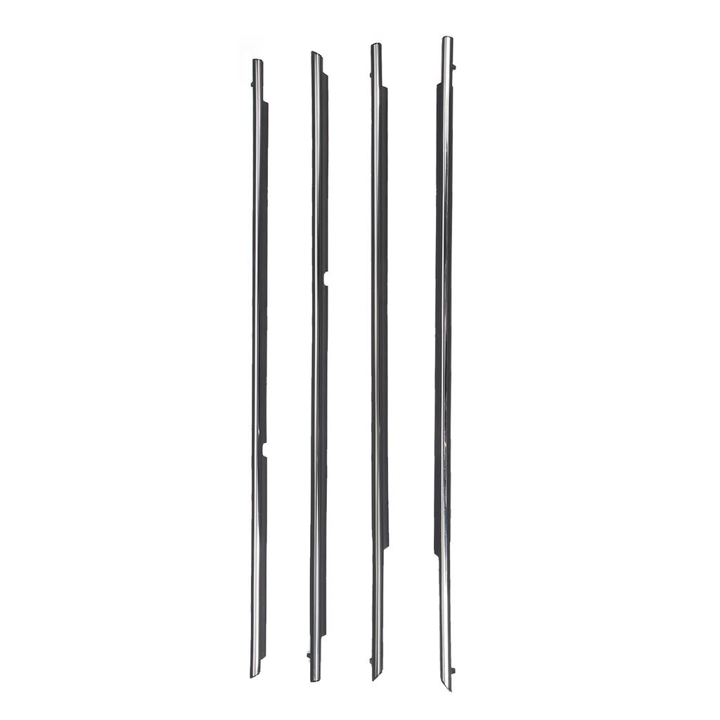 4PCS Window Moulding Trims 75710?06080 Weatherstrip Seal Belt Replacement for Toyota Camry XV40