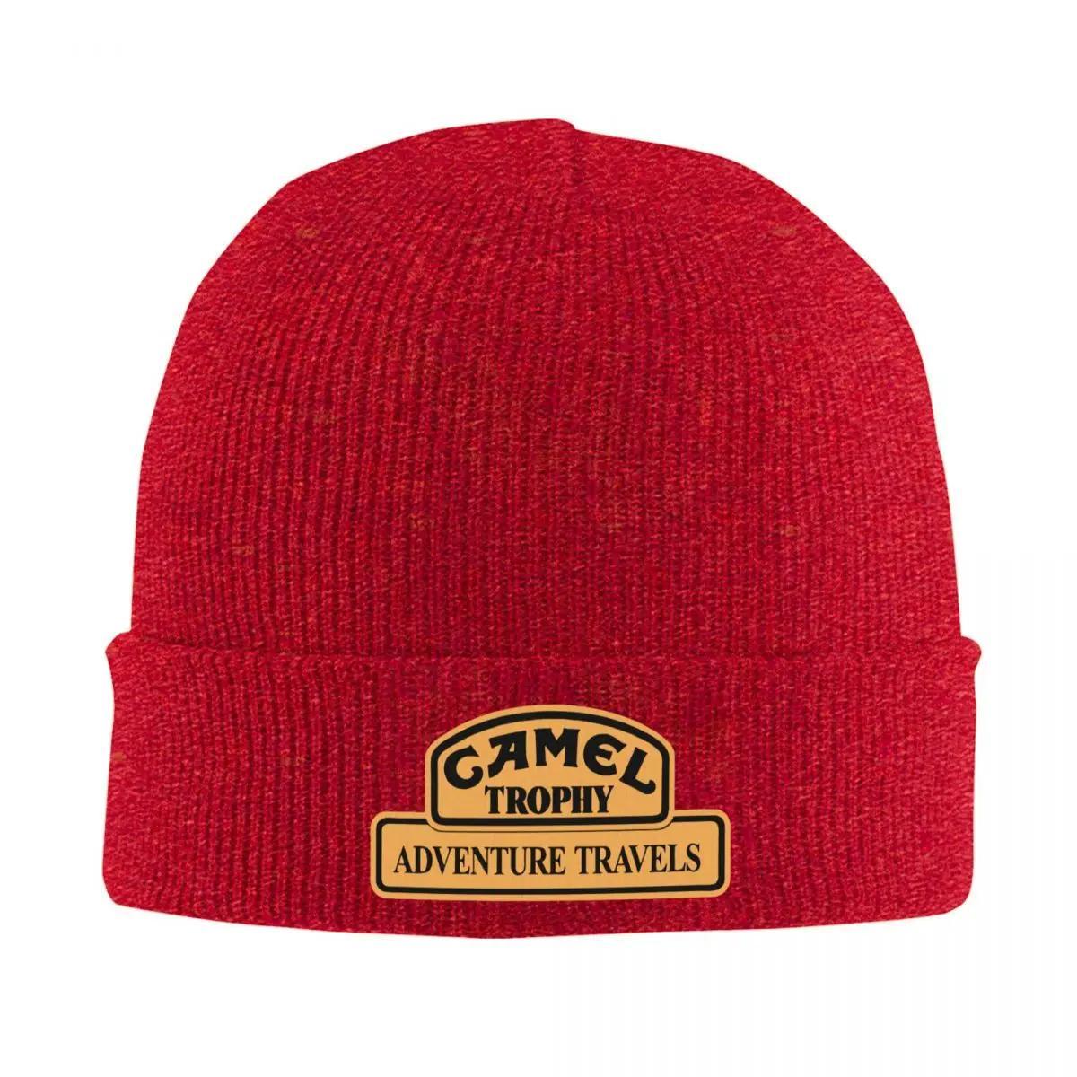 

Camels Trophy Racing Knitted Hat Beanies Winter Hats Warm New Caps Unisex WoUnisex Gifts
