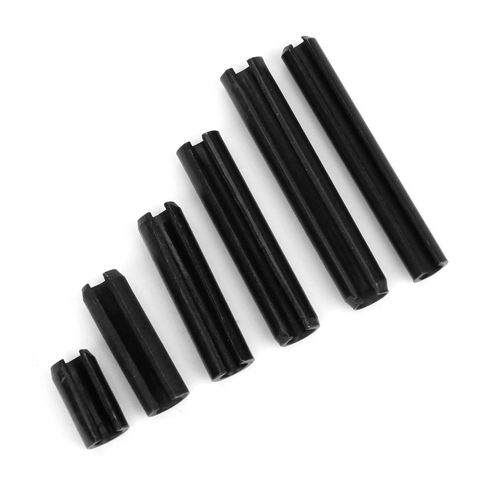 240Pcs Elastic Cylindrical Pin Carbon Steel Hollow Positioning Auxiliary Parts 1.55