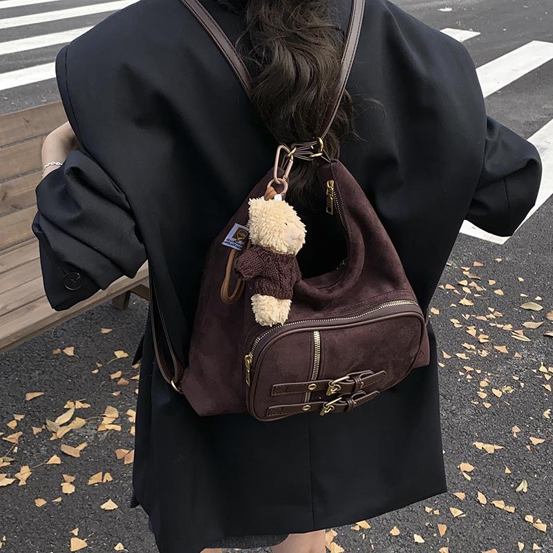 Premium backpack women's 2025 new bag women's shoulder bag large capacity tote bag multi-functional messenger bag