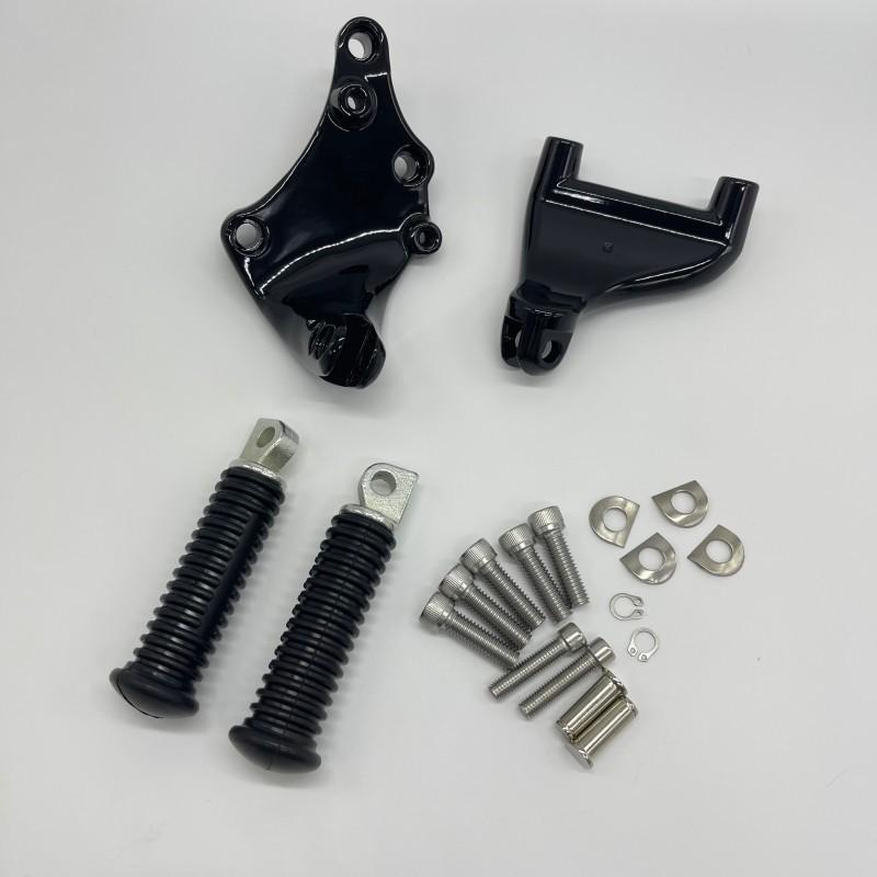 For Harley Sportster XL Iron 883 1200 2014- Seventy Two XL Forty Eight Passenger Motorcycle Rear Foot Pegs Mount Kit 2015