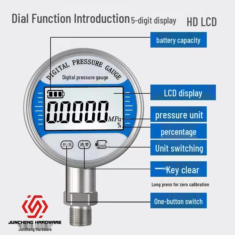 Chi Weng High-Precision Digital Pressure Gauge