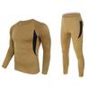 Men's Outdoor Tactical Fleece Thermal Underwear Set