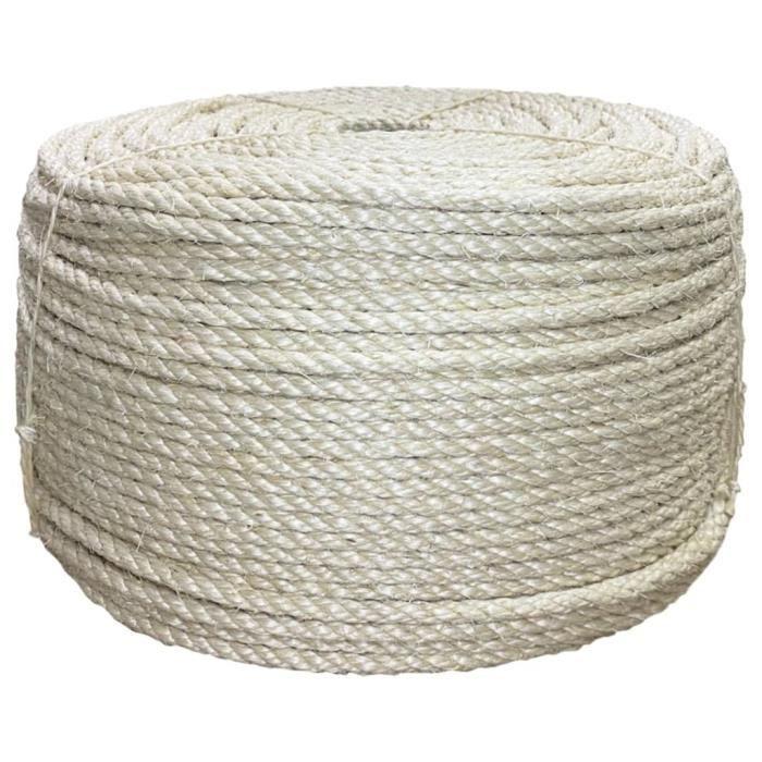 VidaXL Rope 100% Sisal 10 Mm 500 M 155026