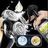 Electric Shaver Cleaning Solution 260ml Odorless Razor Cleaner Spray Non-Greasy Finish Rust Prevention for Home Grooming Tools