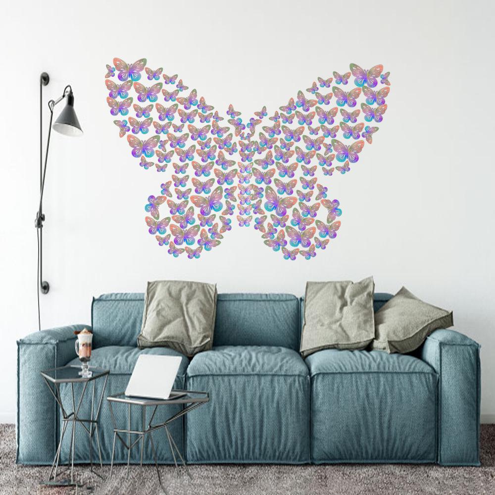 3D Butterfly Wall Stickers: Romantic, Self-Adhesive Decorations for Living Room and Holiday Layouts