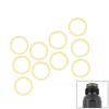 10Pcs Rubber O-Rings Assortment Kits Sealing Washer Plumbing Gasket Resist Oil and Heat O Rings Plumbing Washer
