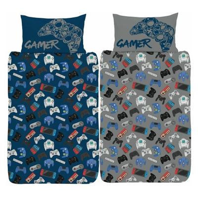 Gamer Game Controller Reversible Duvet Set