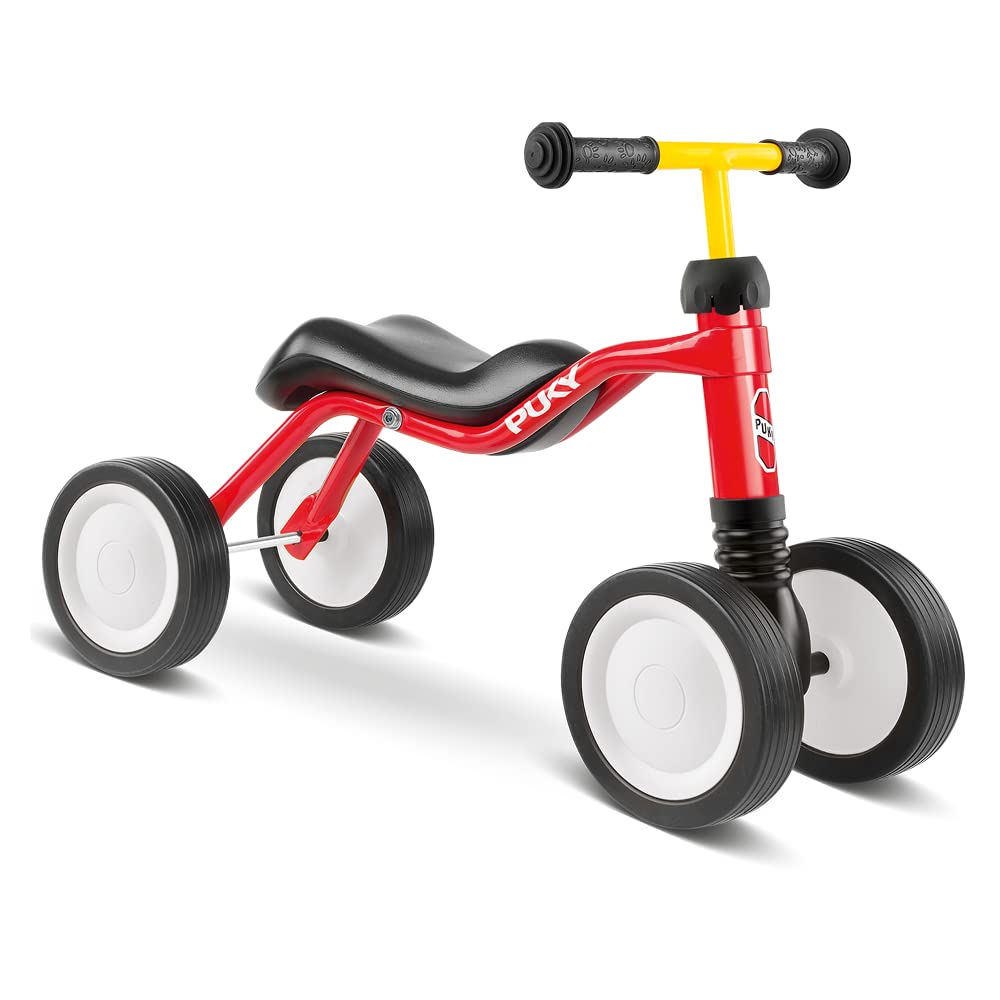 Official Japanese PUKY in the July 2025 issue of Monthly Pukky Wutsch Red 3029 kick bike for ages and up [PUKY Distributor] "Featured Kuyon" 4-wheel