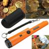 Handheld Metal Detector Pinpointer with Precise Positioning - Orange, Green, Black for Security Inspections