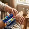 Multi-sensory Stimulation Fidget Pillow Sleeve Sensory Calming Blanket  Reduces Agitation