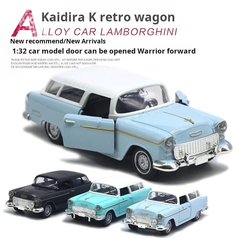 1/32 Scale Alloy Classic Car Model Children's Toy Car Decoration Pull-Back Car Model Boy Die Cast Car Model Toy