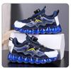 Summer Boys Sports Shoes Kids Sneakers Boys Breathable Mesh Trendy Shoes With Rotating Button Ideal For Active Children